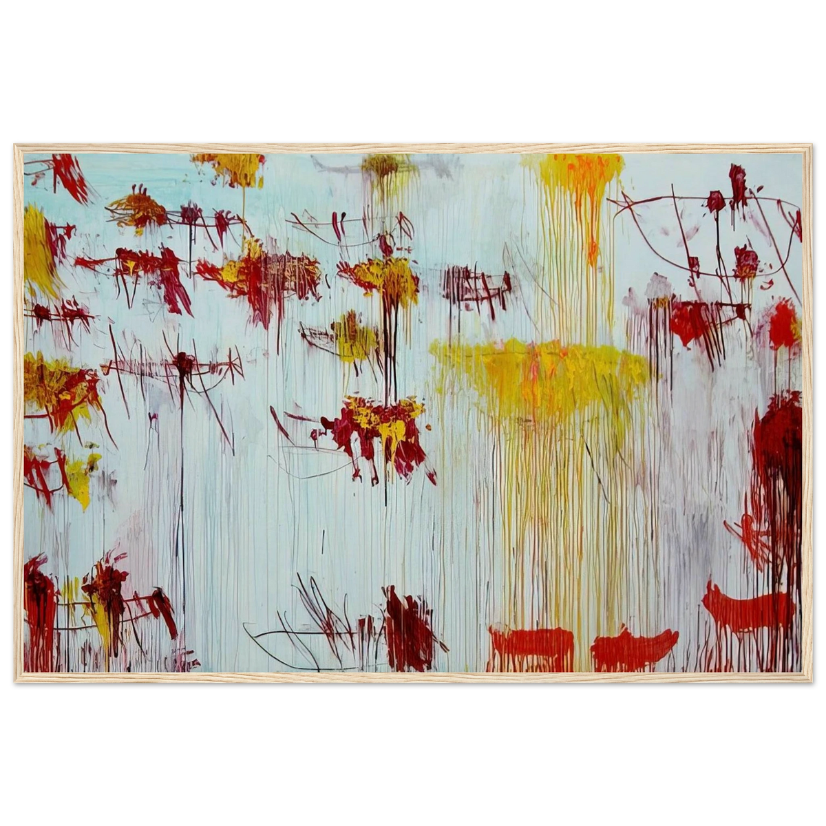 Lepanto, Part X Framed Poster | Cy Twombly Framed Prints Wall Art | Cy Twombly Store