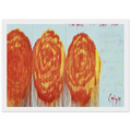 The Rose  II  Framed Poster | Cy Twombly Framed Prints Wall Art | Cy Twombly Store