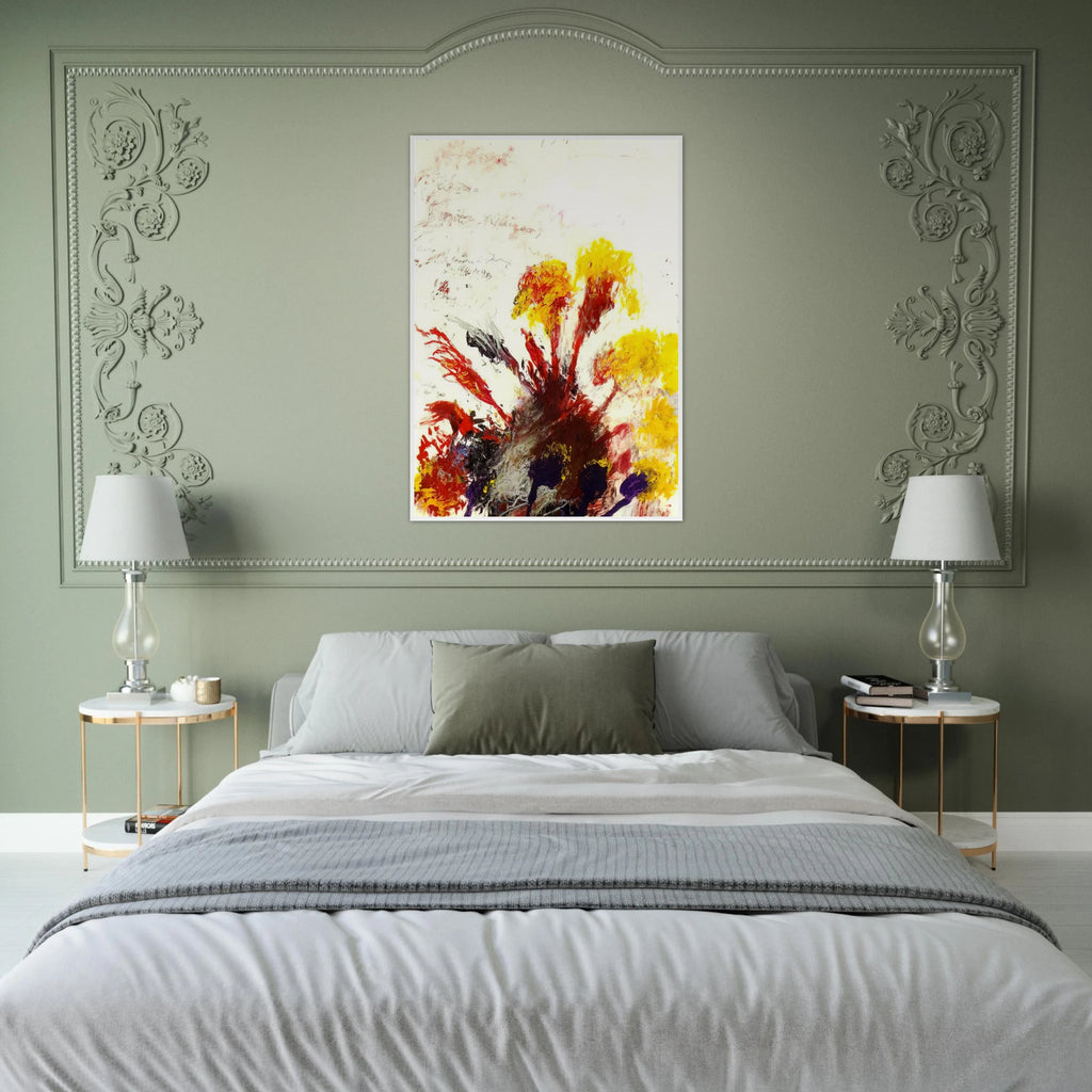 Summer Madness Framed Poster | Cy Twombly Framed Prints Wall Art | Cy Twombly Store