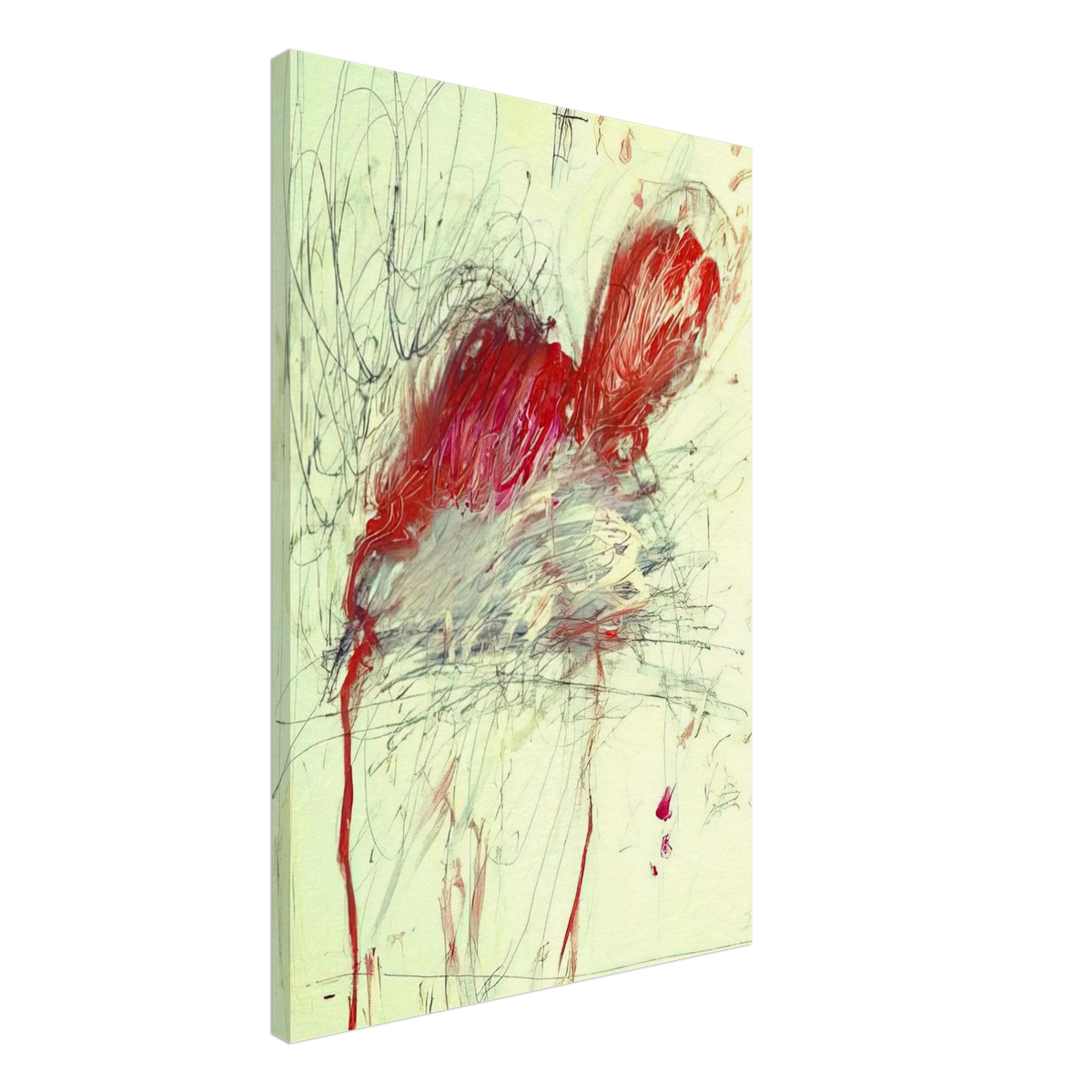 Leda and the Swan Canvas | Cy Twombly Canvas | Cy Twombly Store