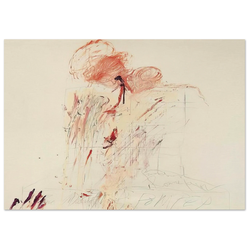 Death of Pompey  Rome  Poster | Cy Twombly Poster | Cy Twombly Store