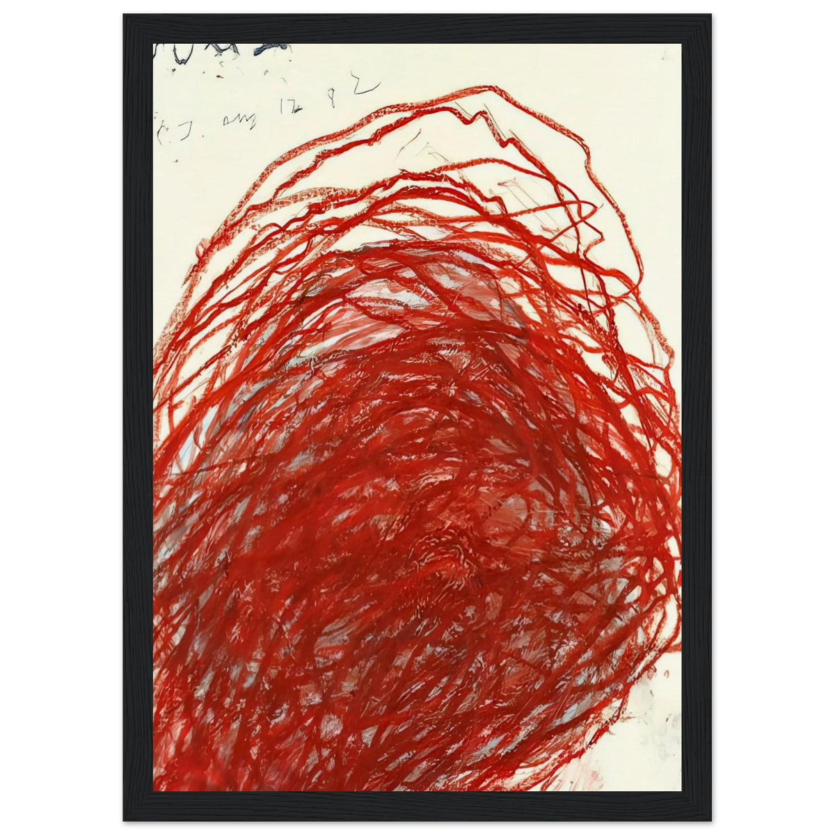 Suma Framed Poster | Cy Twombly Framed Prints Wall Art | Cy Twombly Store