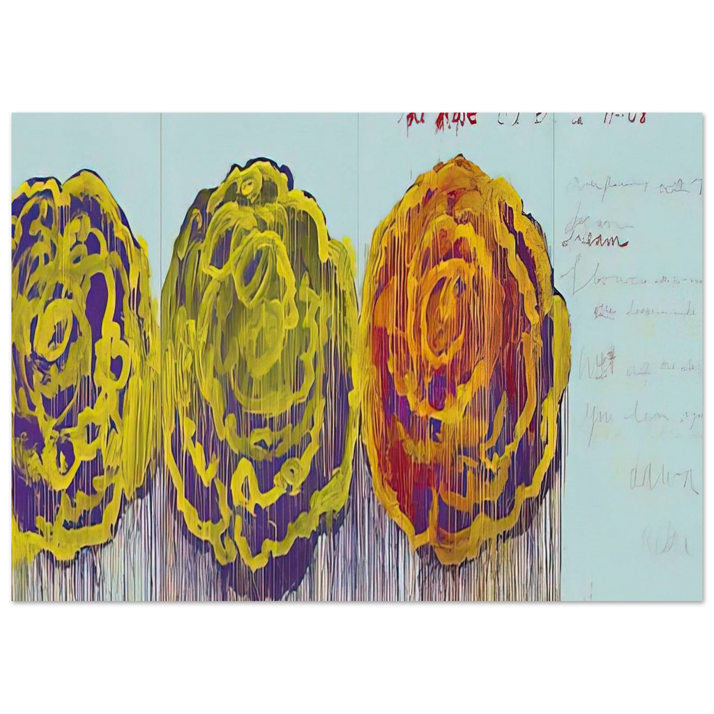 The Rose  III  Poster | Cy Twombly Poster | Cy Twombly Store