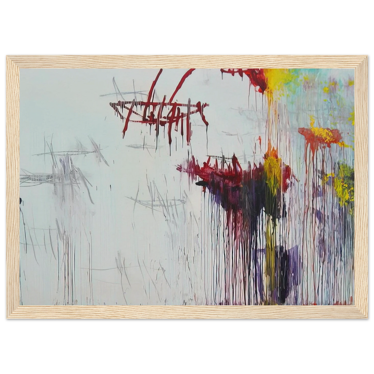 Lepanto, Part VI Framed Poster | Cy Twombly Framed Prints Wall Art | Cy Twombly Store