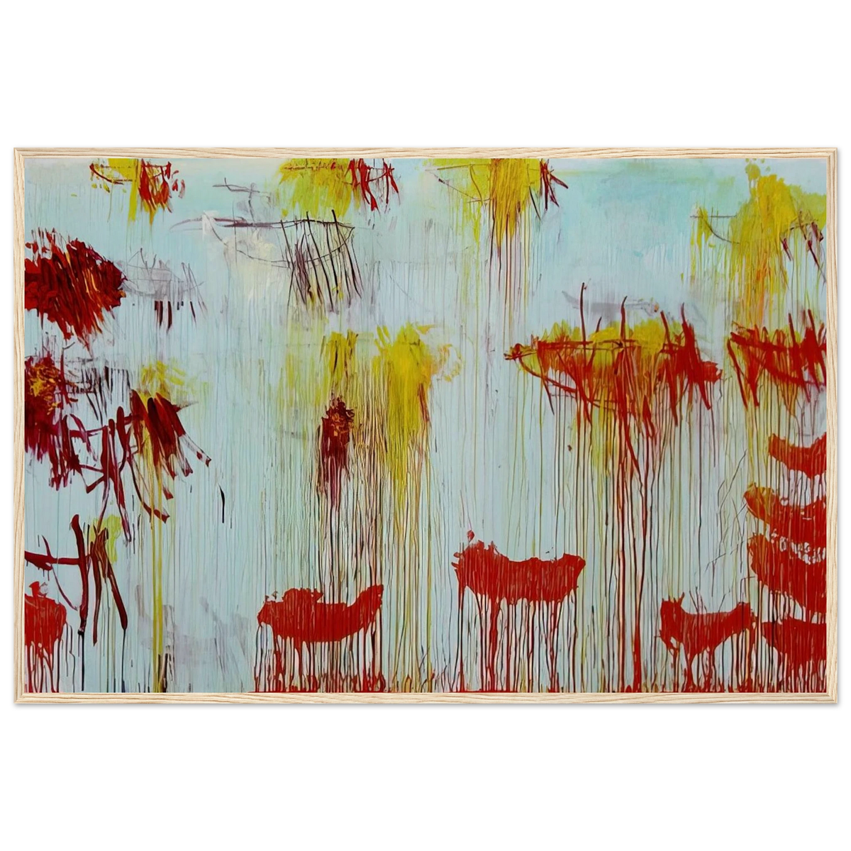 Lepanto, Part XI Framed Poster | Cy Twombly Framed Prints Wall Art | Cy Twombly Store