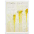 Quattro Stagioni II. Estate Framed Poster | Cy Twombly Framed Prints Wall Art | Cy Twombly Store