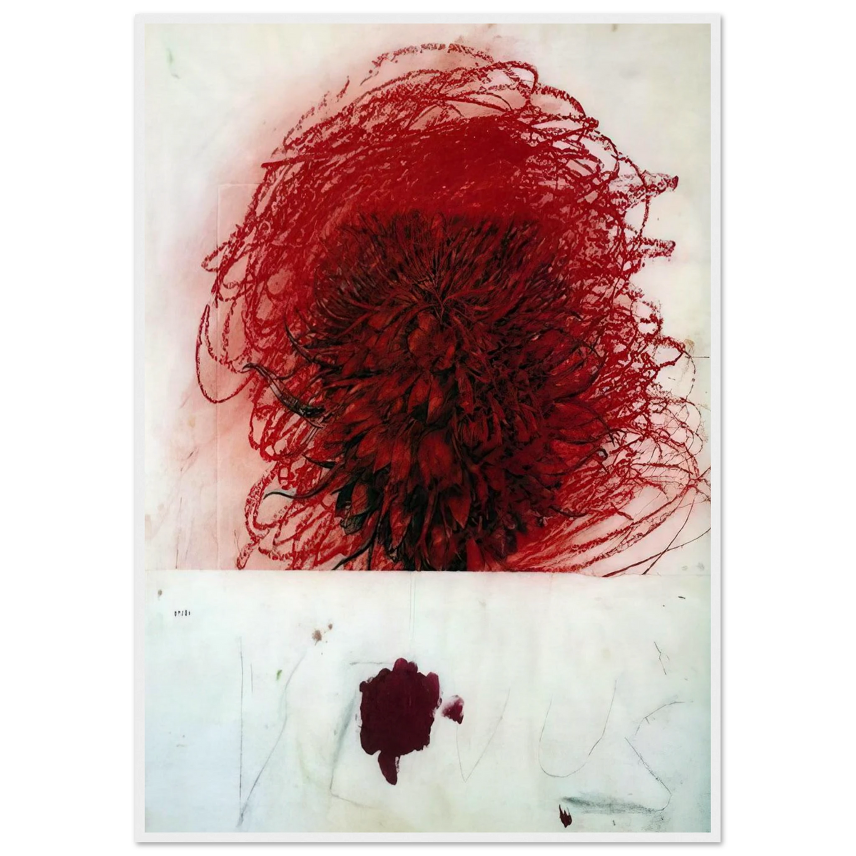 Pan II Framed Poster | Cy Twombly Framed Prints Wall Art | Cy Twombly Store