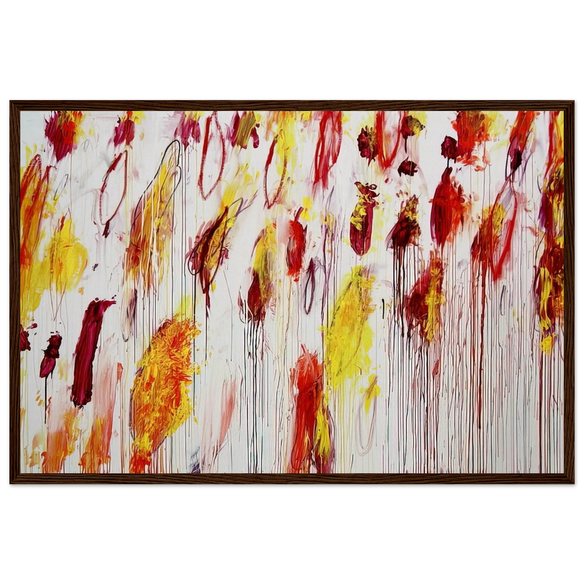 Lepanto, Part IV Framed Poster | Cy Twombly Framed Prints Wall Art | Cy Twombly Store