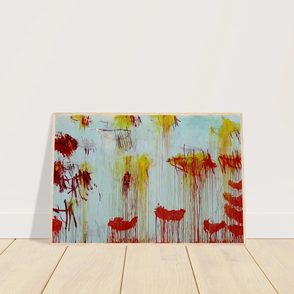 Lepanto, Part XI Framed Poster | Cy Twombly Framed Prints Wall Art | Cy Twombly Store