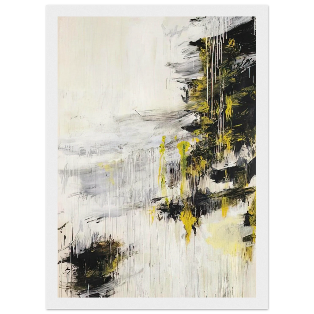 Quattro Stagioni II. Inverno Framed Poster | Cy Twombly Framed Prints Wall Art | Cy Twombly Store