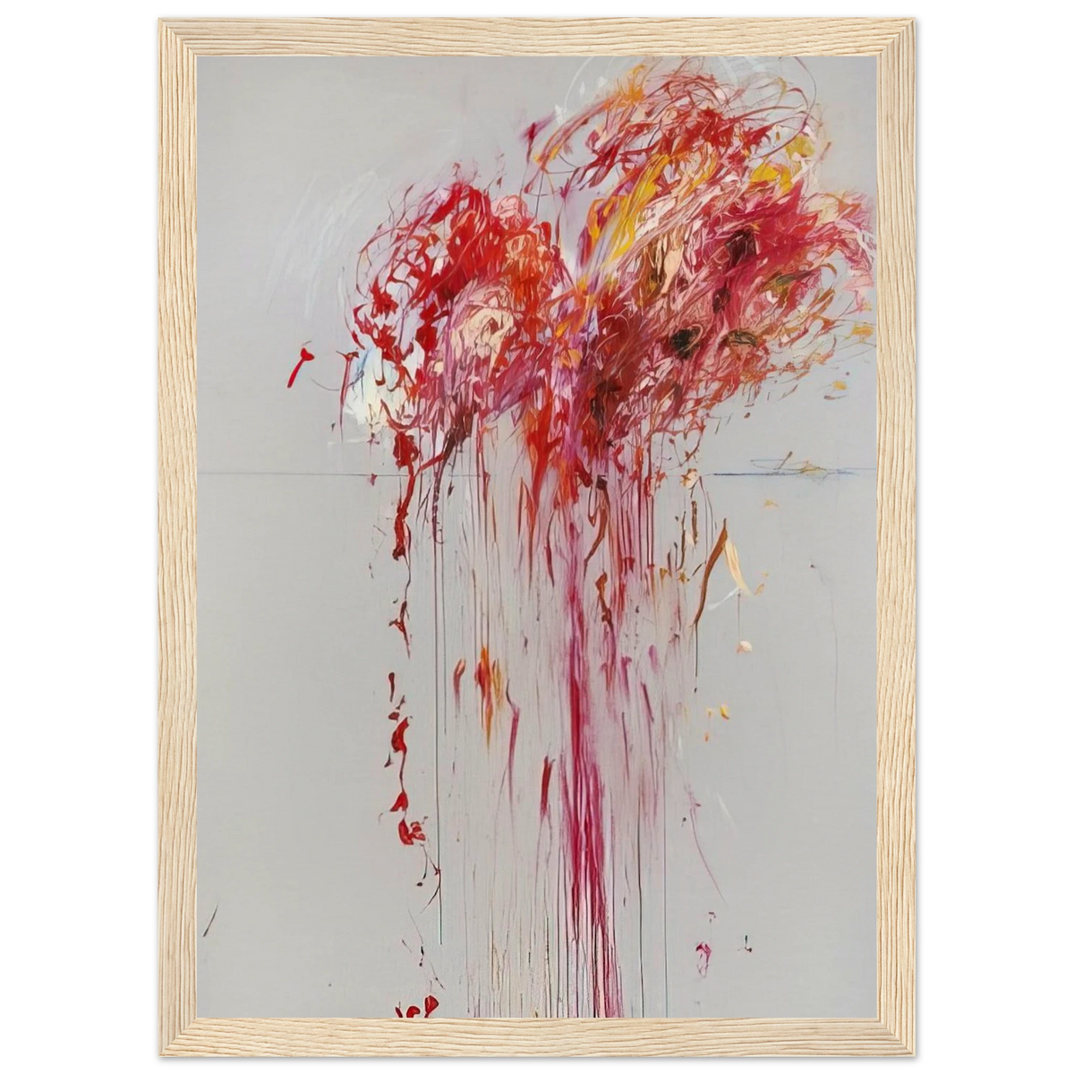 Nine Discourses on Commodus, Part VIII Framed Poster | Cy Twombly Framed Prints Wall Art | Cy Twombly Store