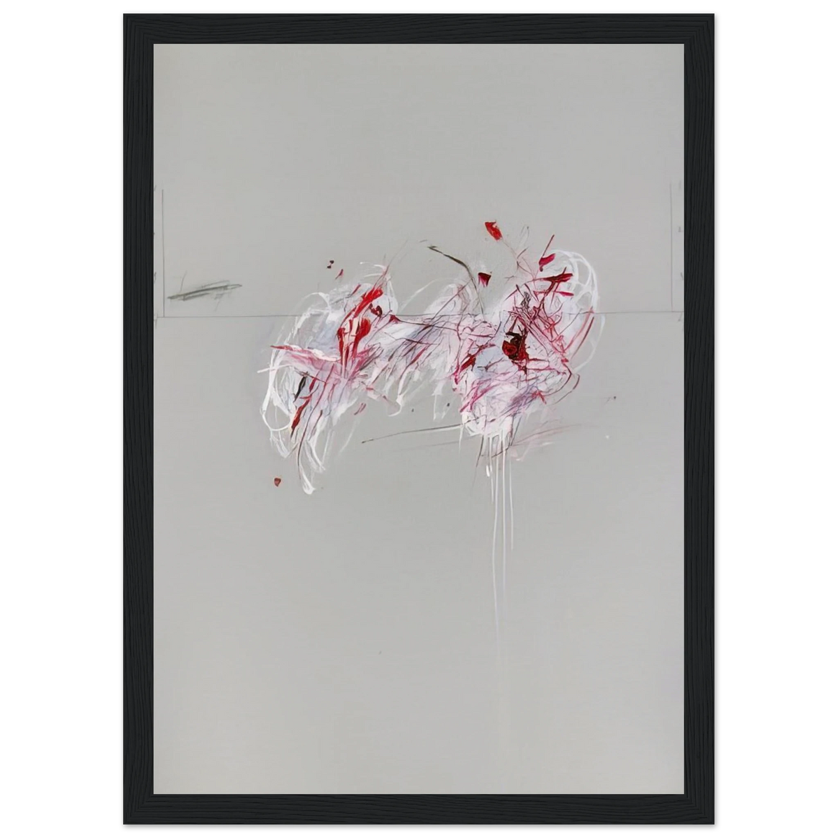 Nine Discourses on Commodus, Part II Framed Poster | Cy Twombly Framed Prints Wall Art | Cy Twombly Store