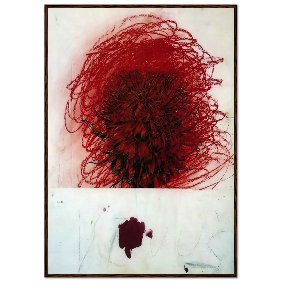 Pan II Framed Poster | Cy Twombly Framed Prints Wall Art | Cy Twombly Store