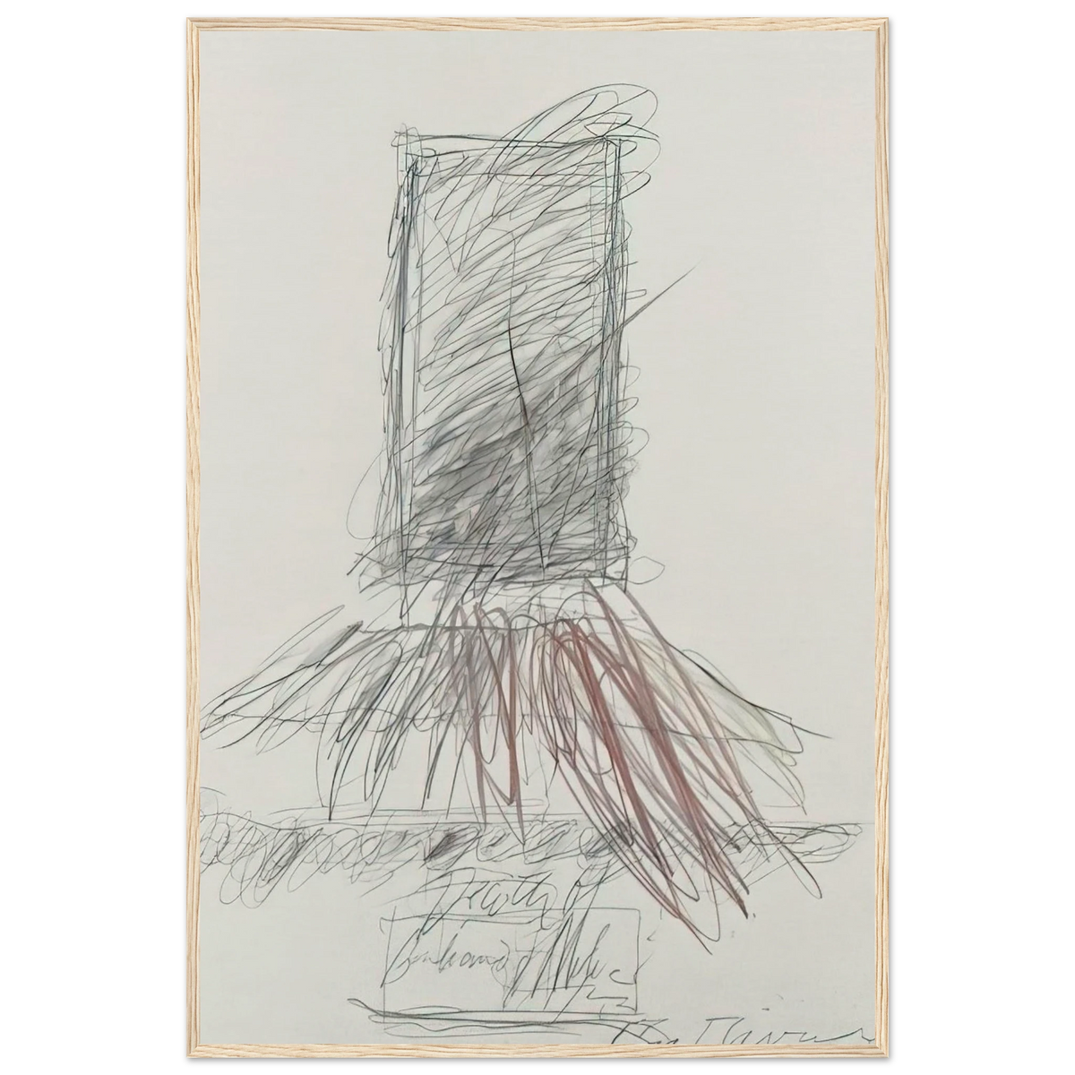 Death of Giuliano De'Medici Framed Poster | Cy Twombly Framed Prints Wall Art | Cy Twombly Store