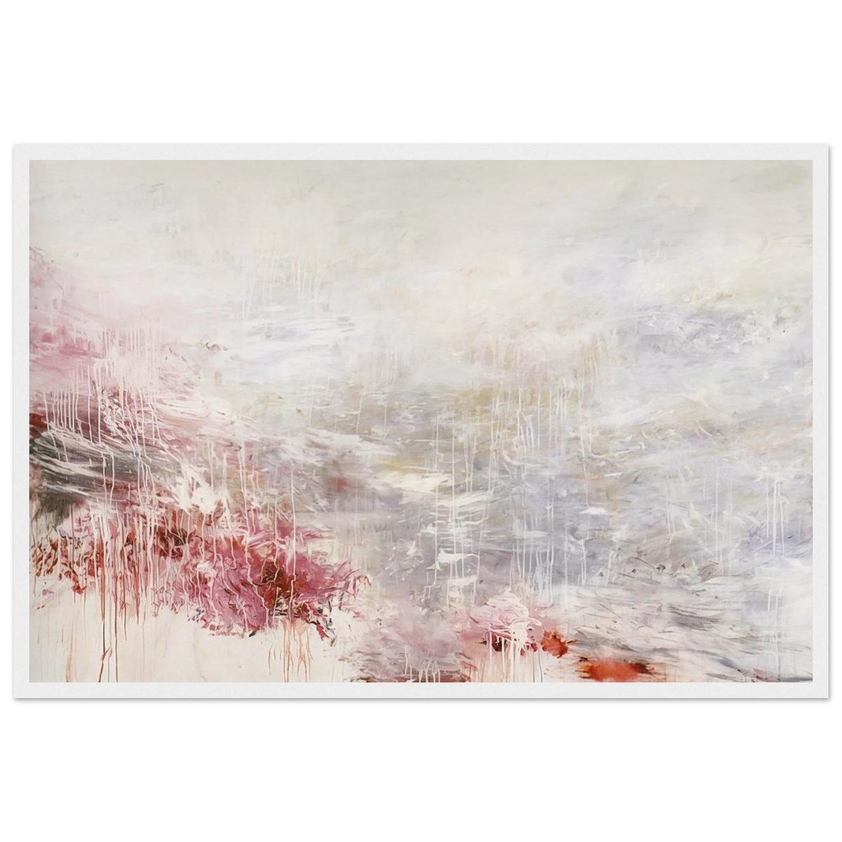 Hero and Leander  To Christopher Marlowe  [Rome] Framed Poster | Cy Twombly Framed Prints Wall Art | Cy Twombly Store