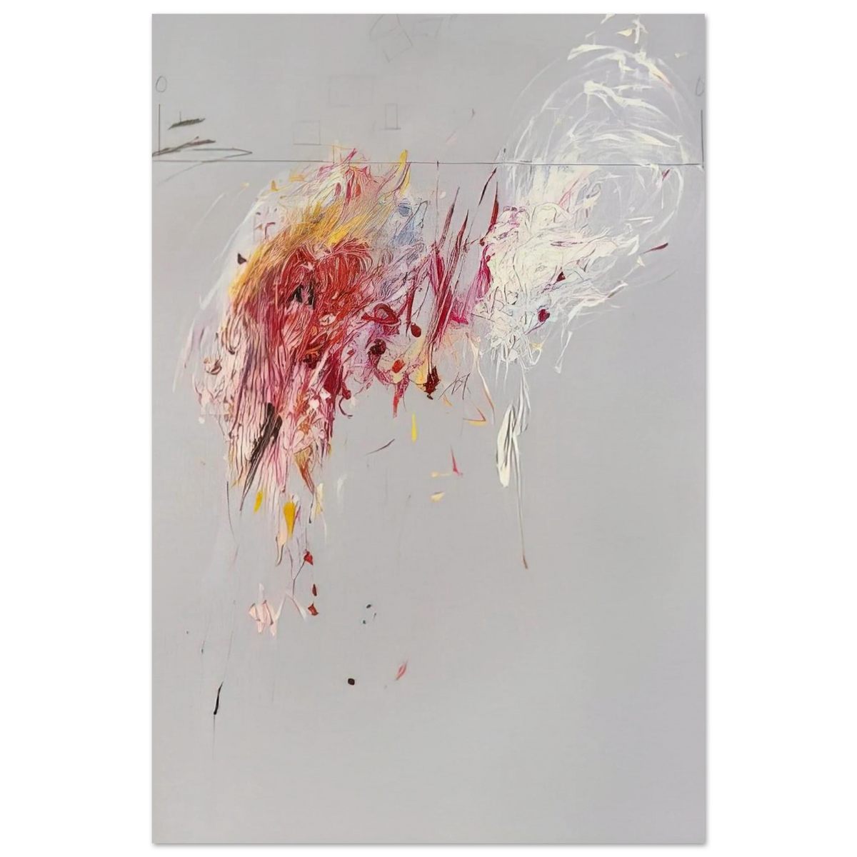 Nine Discourses on Commodus, Part V Poster | Cy Twombly Poster | Cy Twombly Store