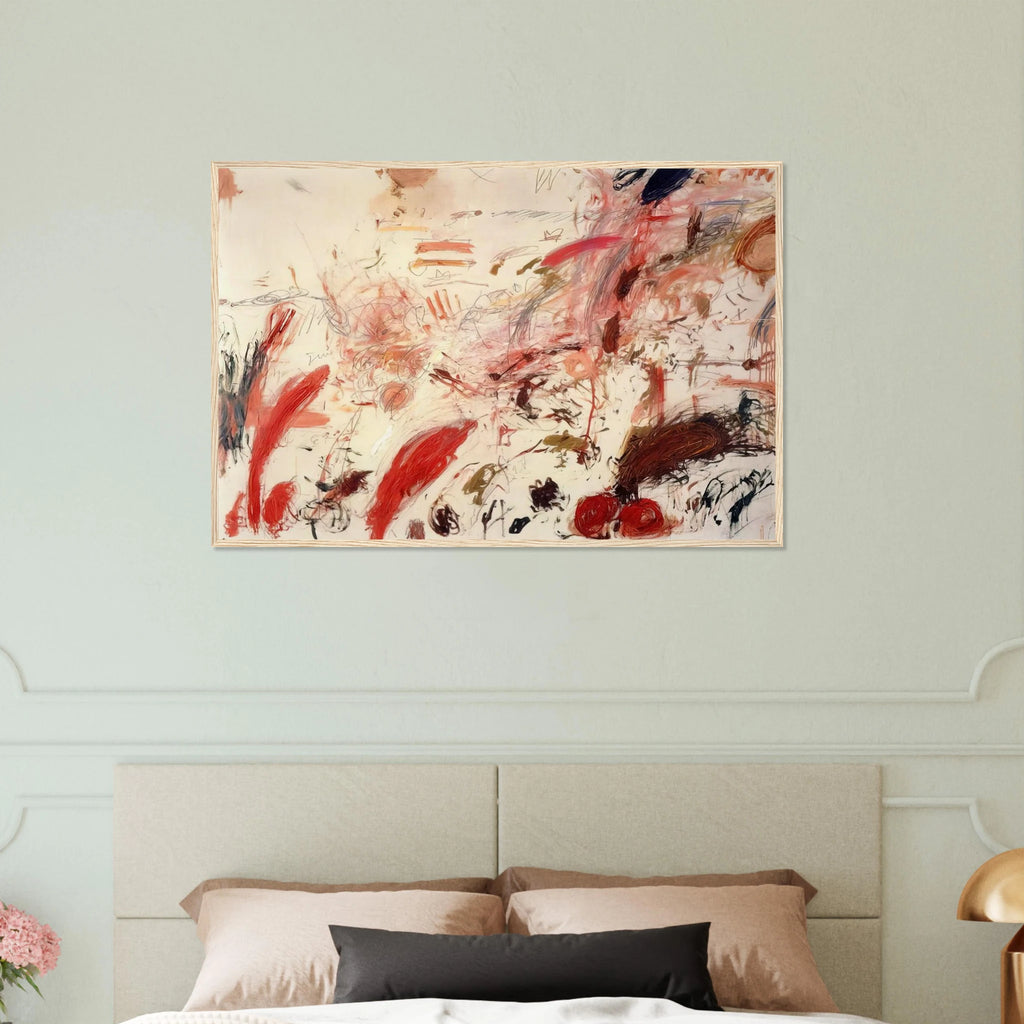 Ferragosto IV Framed Poster | Cy Twombly Framed Prints Wall Art | Cy Twombly Store