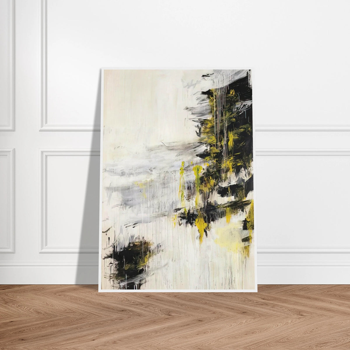 Quattro Stagioni II. Inverno Framed Poster | Cy Twombly Framed Prints Wall Art | Cy Twombly Store