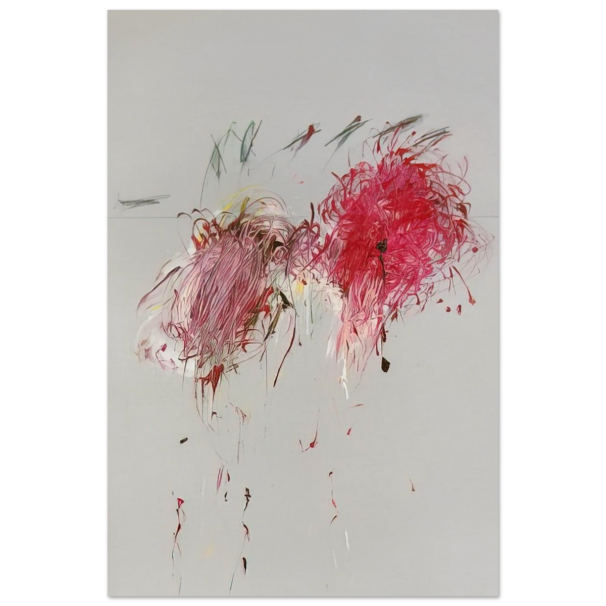 Nine Discourses on Commodus, , Part VII Poster | Cy Twombly Poster | Cy Twombly Store