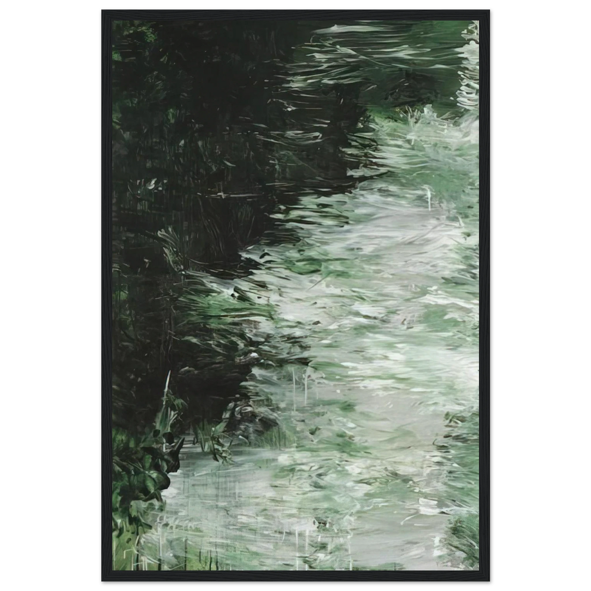 Untitled Part VII Framed Poster | Cy Twombly Framed Prints Wall Art | Cy Twombly Store