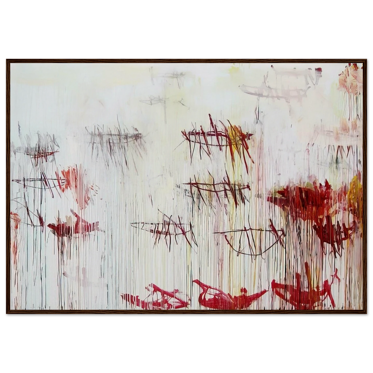 Lepanto, Part IX Framed Poster | Cy Twombly Framed Prints Wall Art | Cy Twombly Store