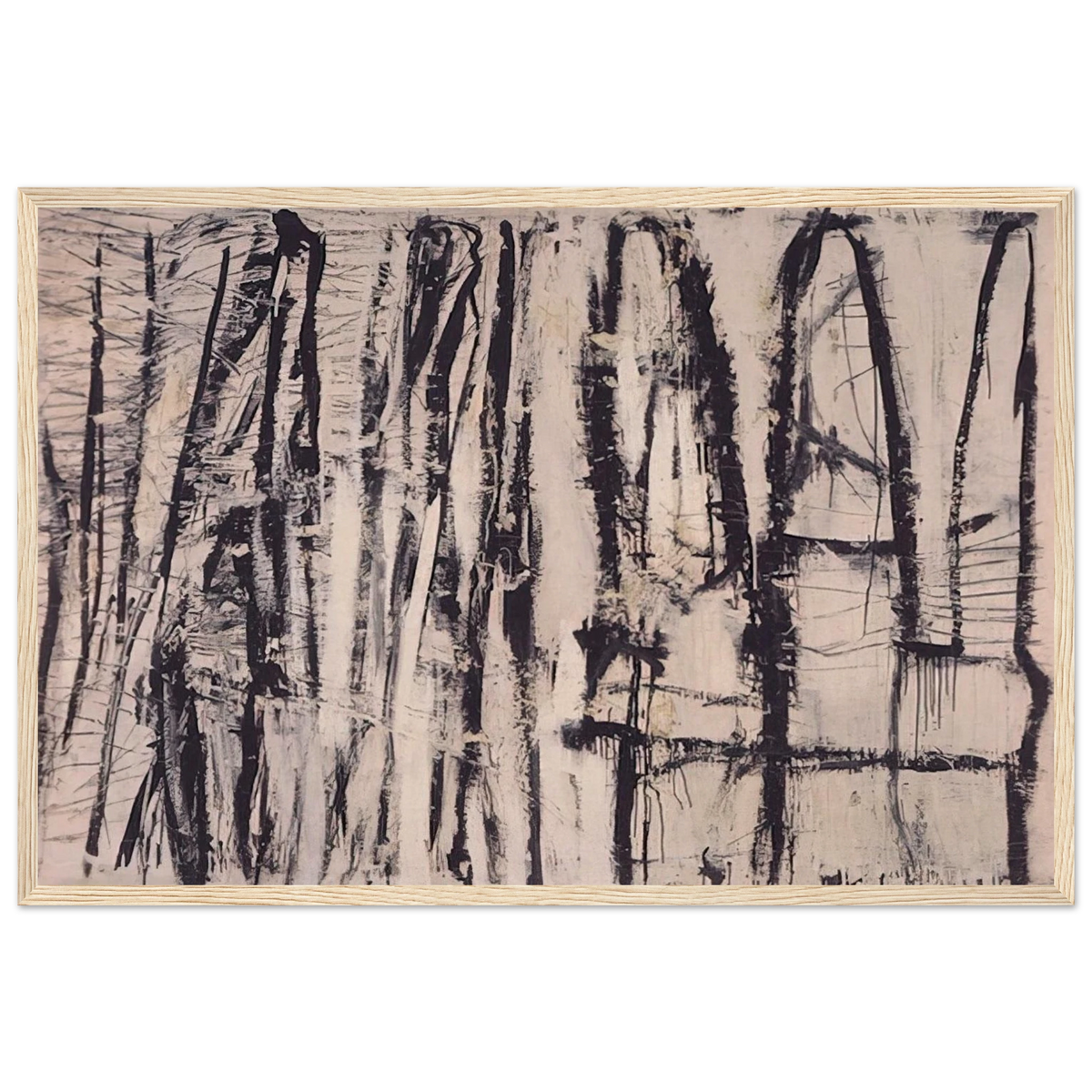 Quarzeat Framed Poster | Cy Twombly Framed Prints Wall Art | Cy Twombly Store