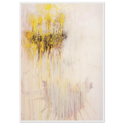 Coronation of Sesostris Framed Poster | Cy Twombly Framed Prints Wall Art | Cy Twombly Store