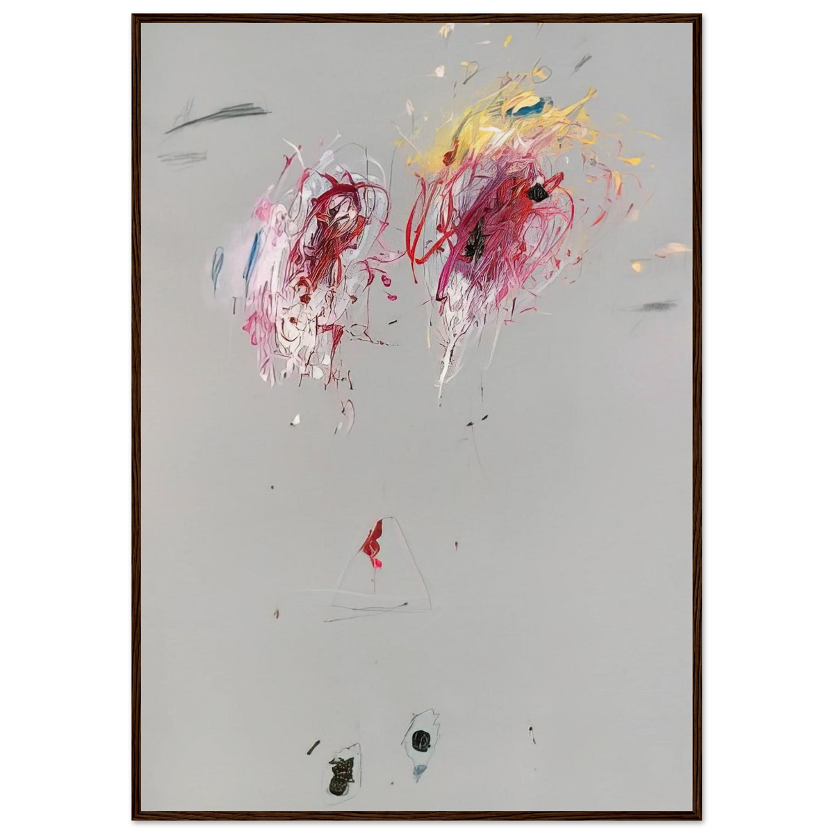 Nine Discourses on Commodus, Part IV Framed Poster | Cy Twombly Framed Prints Wall Art | Cy Twombly Store
