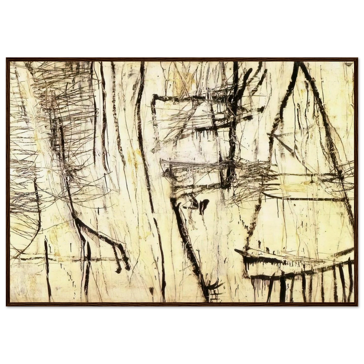 Tiznit Framed Poster | Cy Twombly Framed Prints Wall Art | Cy Twombly Store