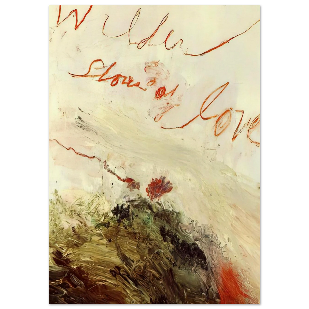 Wilder Shores of Love Poster | Cy Twombly Poster | Cy Twombly Store