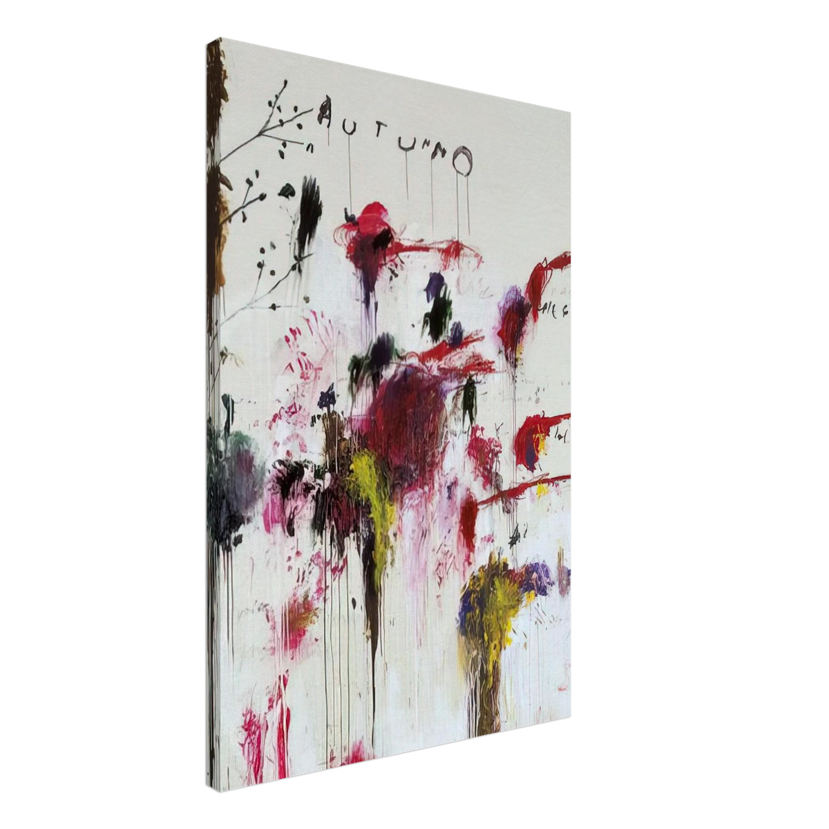 Quattro Stagioni II. Autunno Canvas | Cy Twombly Canvas | Cy Twombly Store