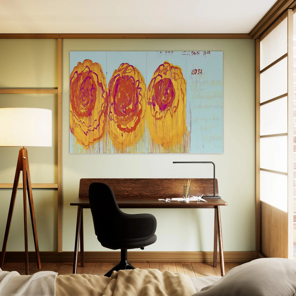 The Rose  I  Poster | Cy Twombly Poster | Cy Twombly Store