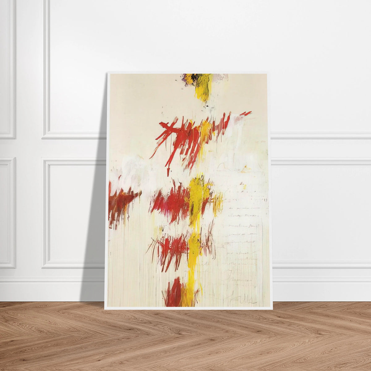 Quattro Stagioni II. Primavera Framed Poster | Cy Twombly Framed Prints Wall Art | Cy Twombly Store