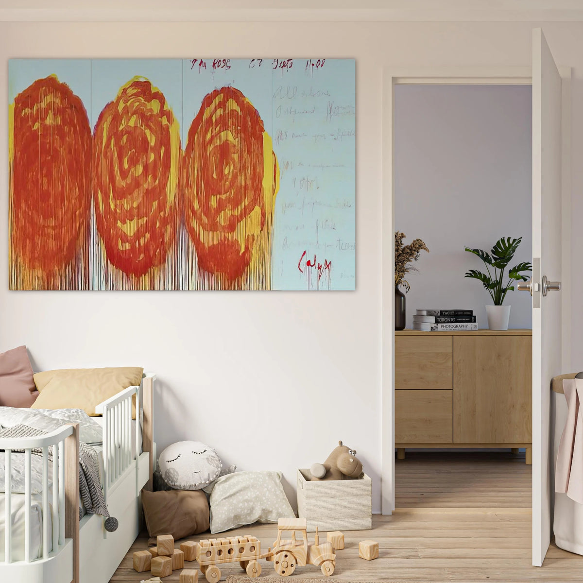 The Rose  II  Poster | Cy Twombly Poster | Cy Twombly Store