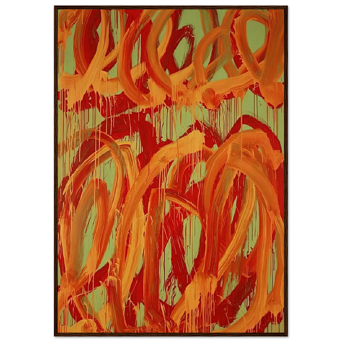 Camino Real  IV  Framed Poster | Cy Twombly Framed Prints Wall Art | Cy Twombly Store
