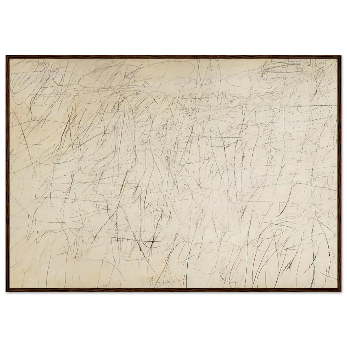 The Geeks Framed Poster | Cy Twombly Framed Prints Wall Art | Cy Twombly Store