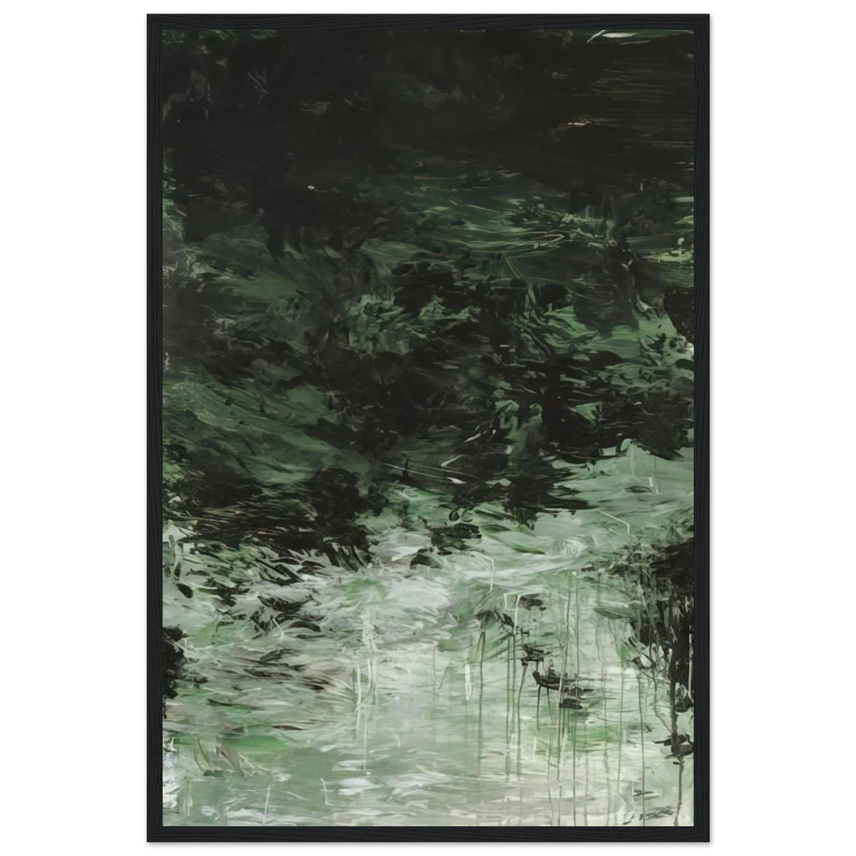 Untitled Part VIII Framed Poster | Cy Twombly Framed Prints Wall Art | Cy Twombly Store