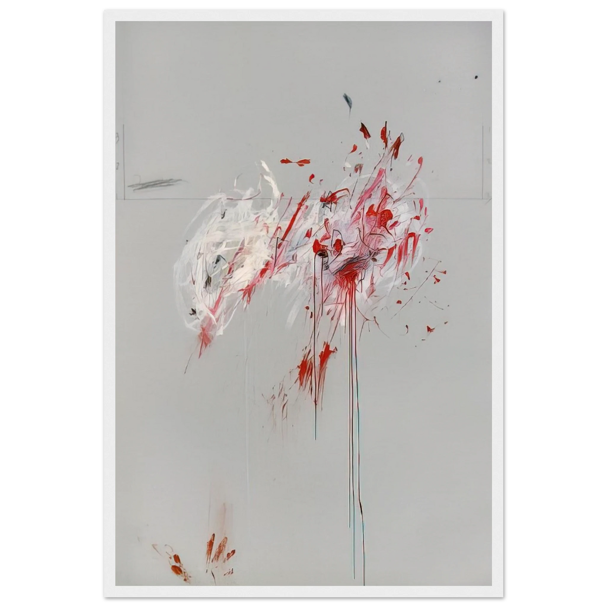 Nine Discourses on Commodus, Part III Framed Poster | Cy Twombly Framed Prints Wall Art | Cy Twombly Store