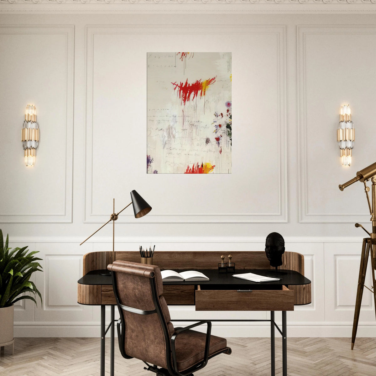 Quattro stagioni I. Primavera Canvas | Cy Twombly Canvas | Cy Twombly Store