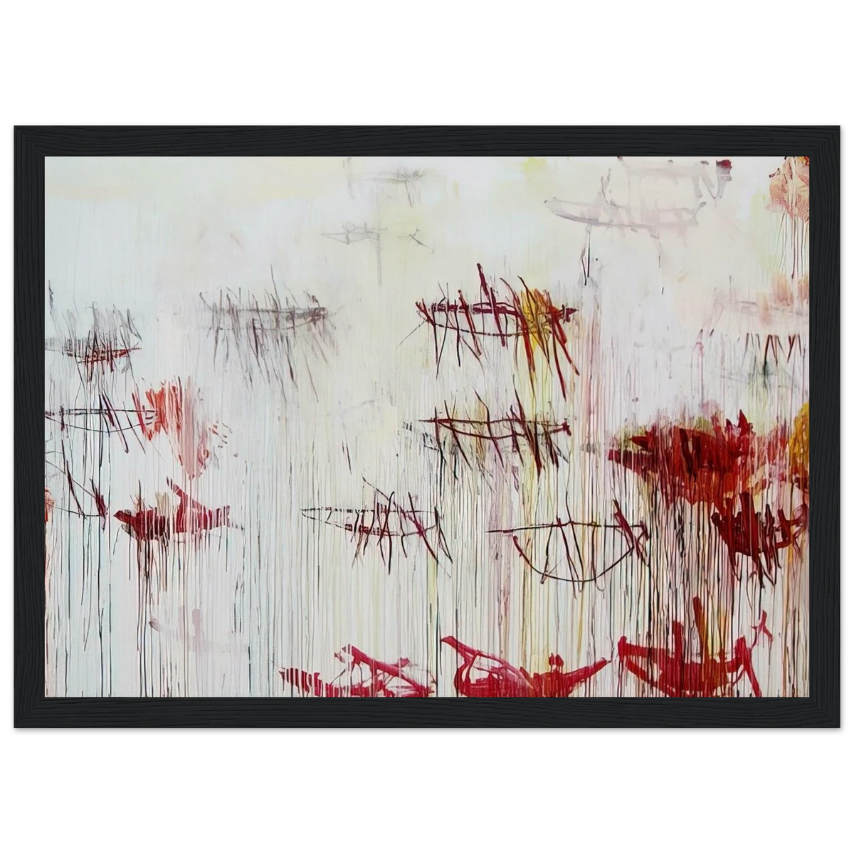 Lepanto, Part IX Framed Poster | Cy Twombly Framed Prints Wall Art | Cy Twombly Store