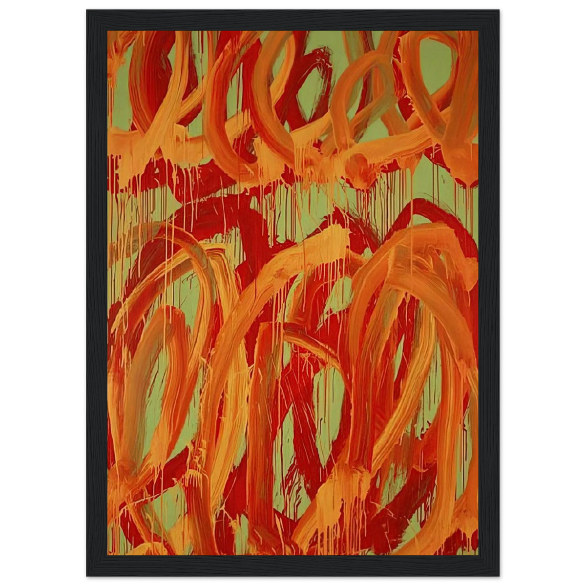 Camino Real  IV  Framed Poster | Cy Twombly Framed Prints Wall Art | Cy Twombly Store