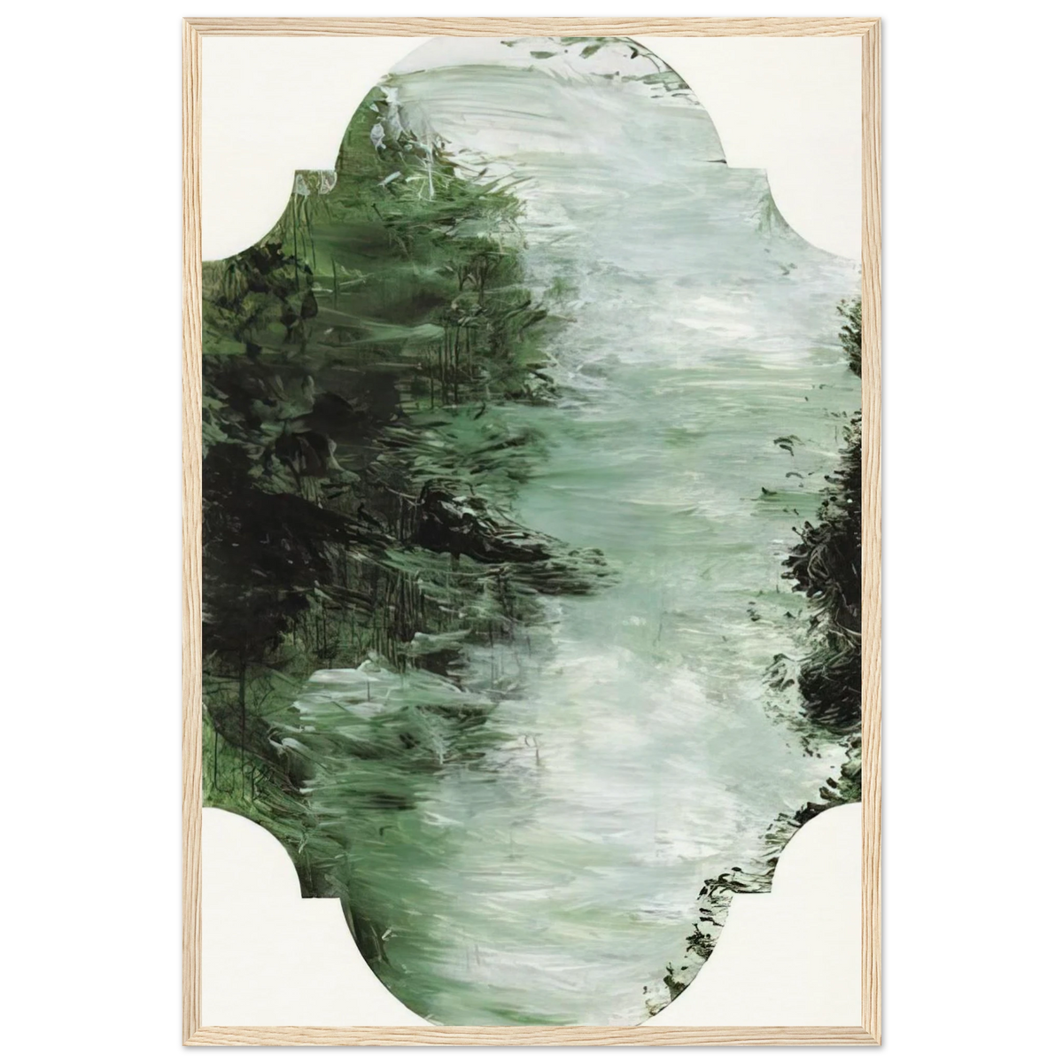 Untitled Part VI Framed Poster | Cy Twombly Framed Prints Wall Art | Cy Twombly Store