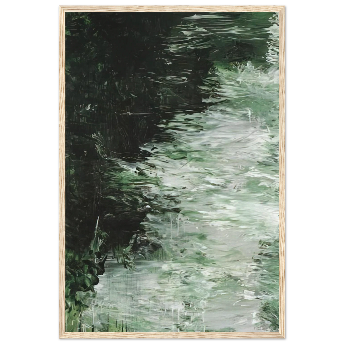 Untitled Part VII Framed Poster | Cy Twombly Framed Prints Wall Art | Cy Twombly Store