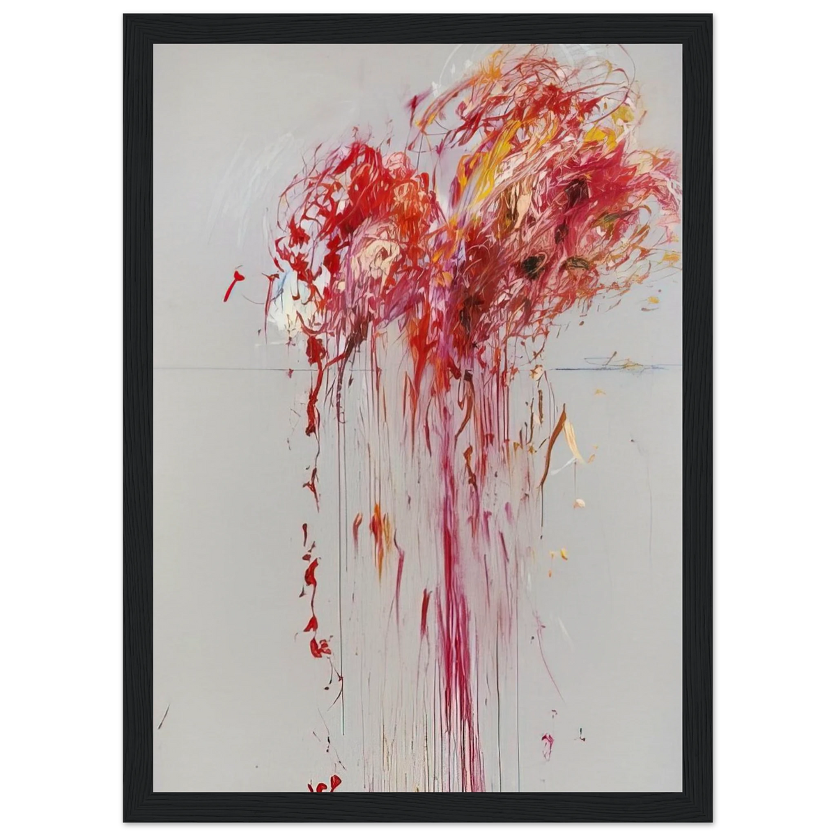 Nine Discourses on Commodus, Part VIII Framed Poster | Cy Twombly Framed Prints Wall Art | Cy Twombly Store
