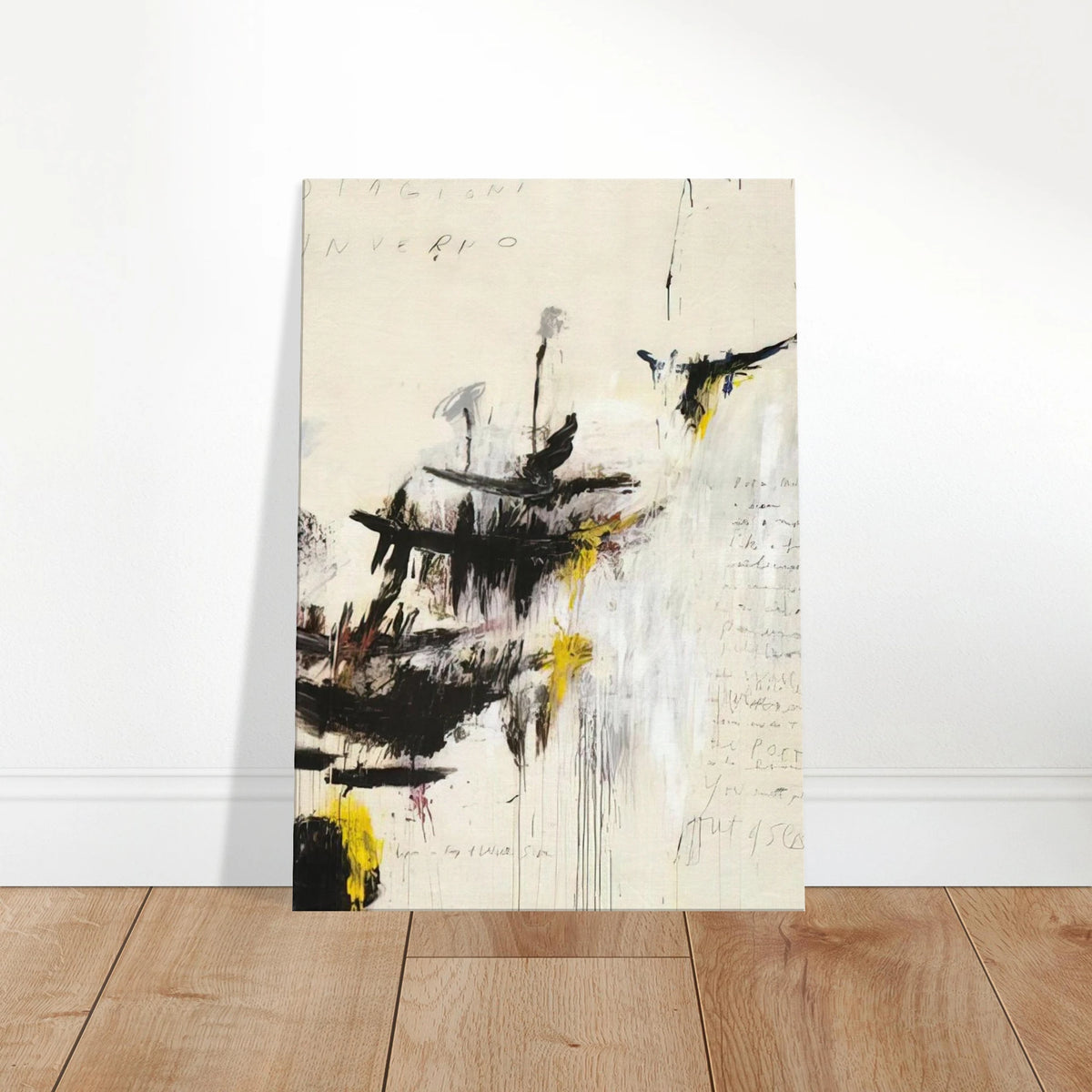 Quattro stagioni I. Inverno Canvas | Cy Twombly Canvas | Cy Twombly Store
