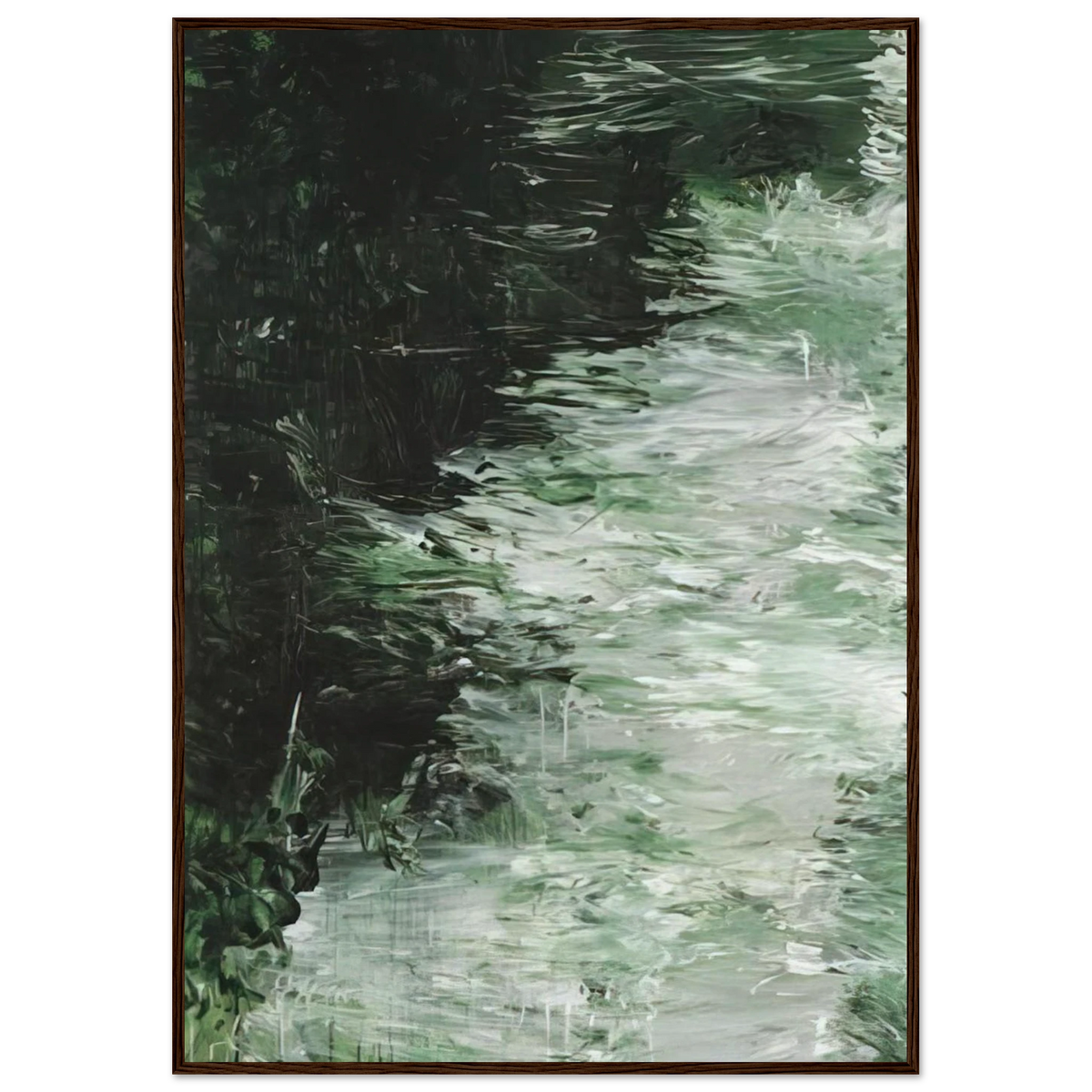 Untitled Part VII Framed Poster | Cy Twombly Framed Prints Wall Art | Cy Twombly Store