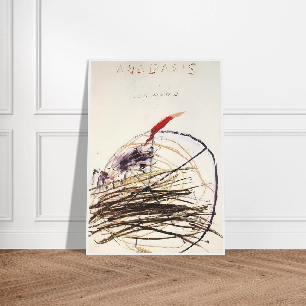 Anabasis  Xenephon  Framed Poster | Cy Twombly Framed Prints Wall Art | Cy Twombly Store
