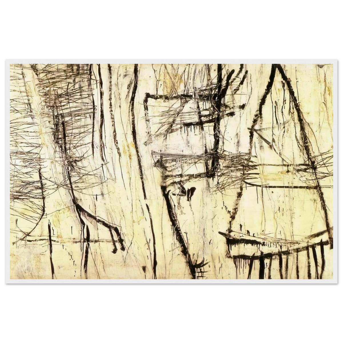 Tiznit Framed Poster | Cy Twombly Framed Prints Wall Art | Cy Twombly Store