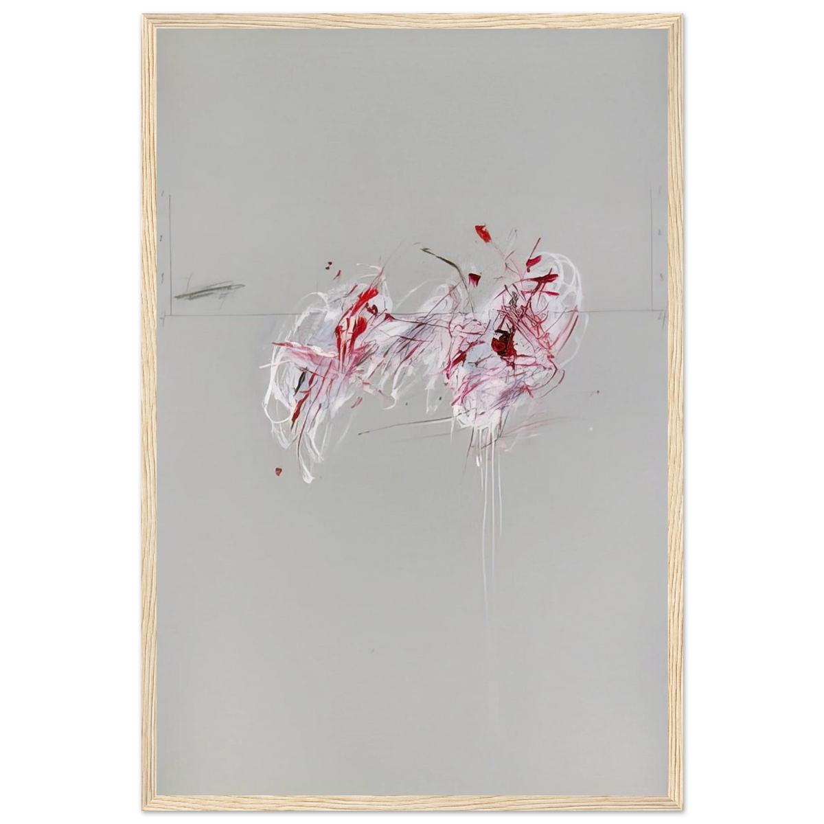 Nine Discourses on Commodus, Part II Framed Poster | Cy Twombly Framed Prints Wall Art | Cy Twombly Store