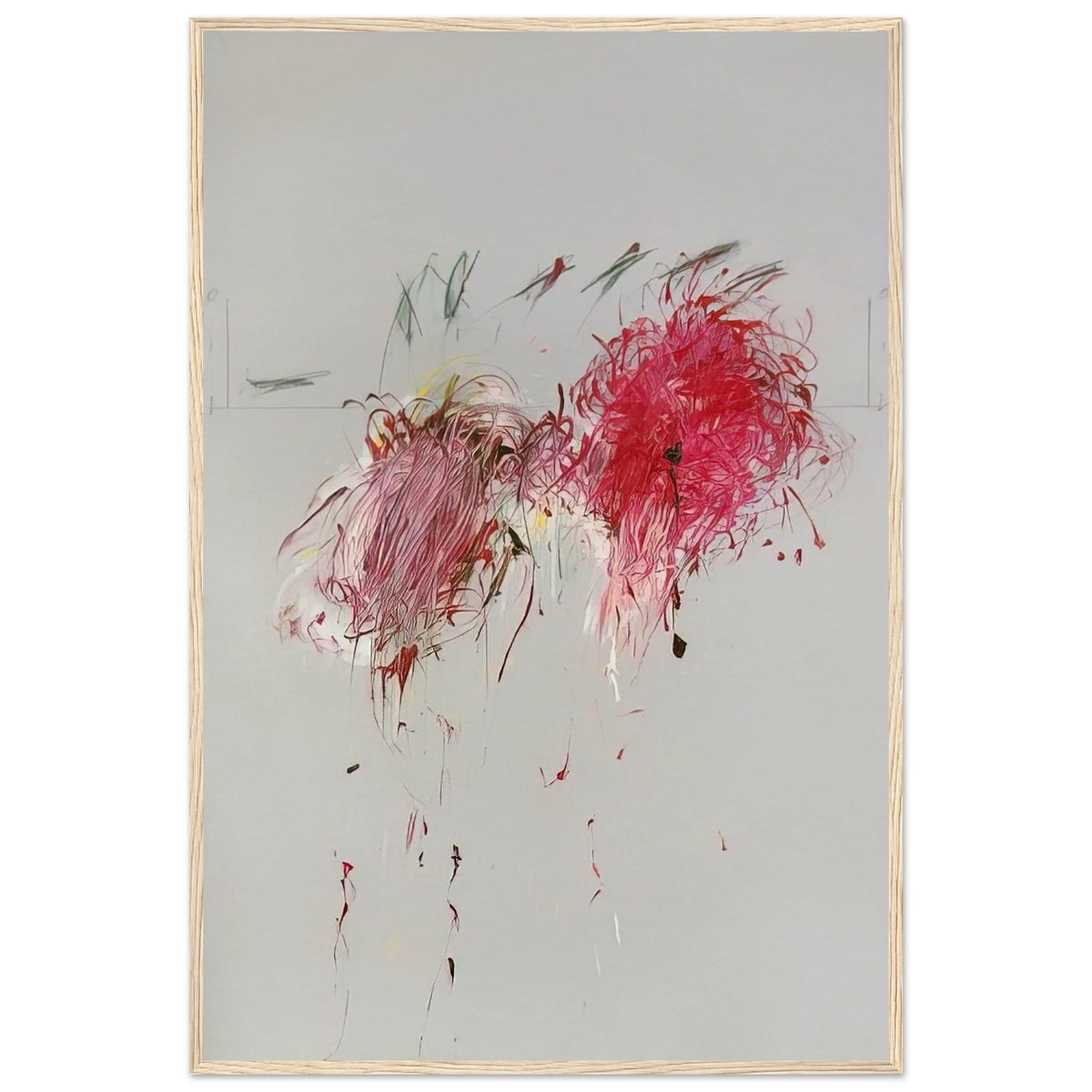 Nine Discourses on Commodus, , Part VII Framed Poster | Cy Twombly Framed Prints Wall Art | Cy Twombly Store